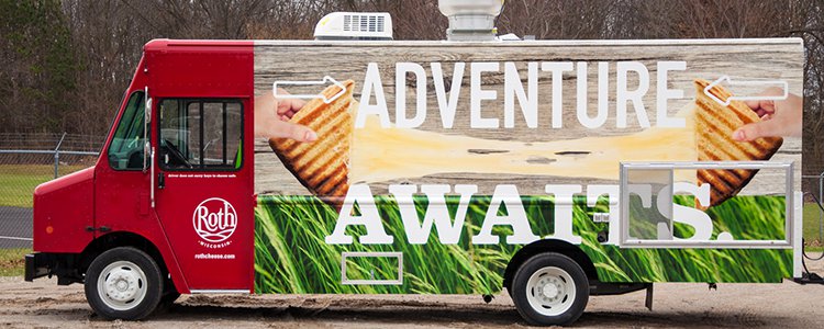 adventure awaits food truck